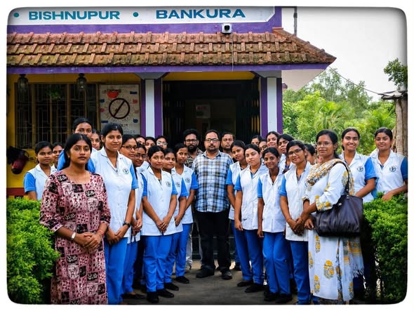 Students and Nabajiban Foundation team